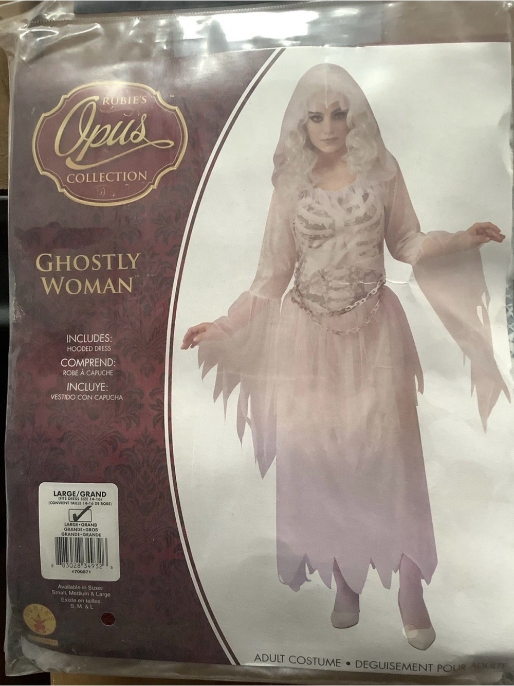 Rubies Ghostly Woman Costume